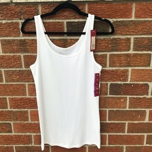 NWT Merona White Tank Top XL